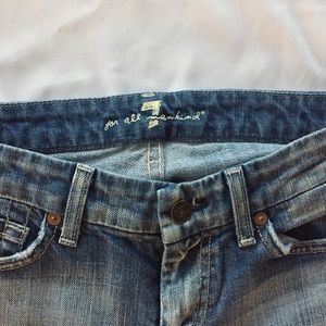 7 For All Mankind Cut Off Bermudas